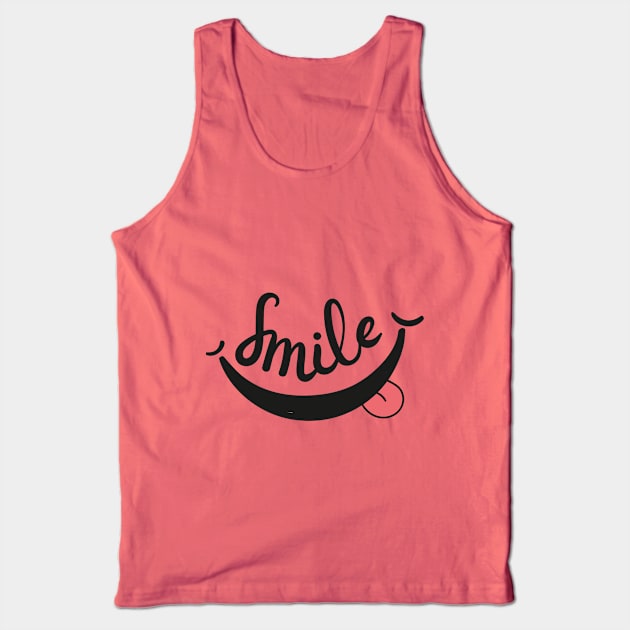 Smile Tank Top by Mako Design 